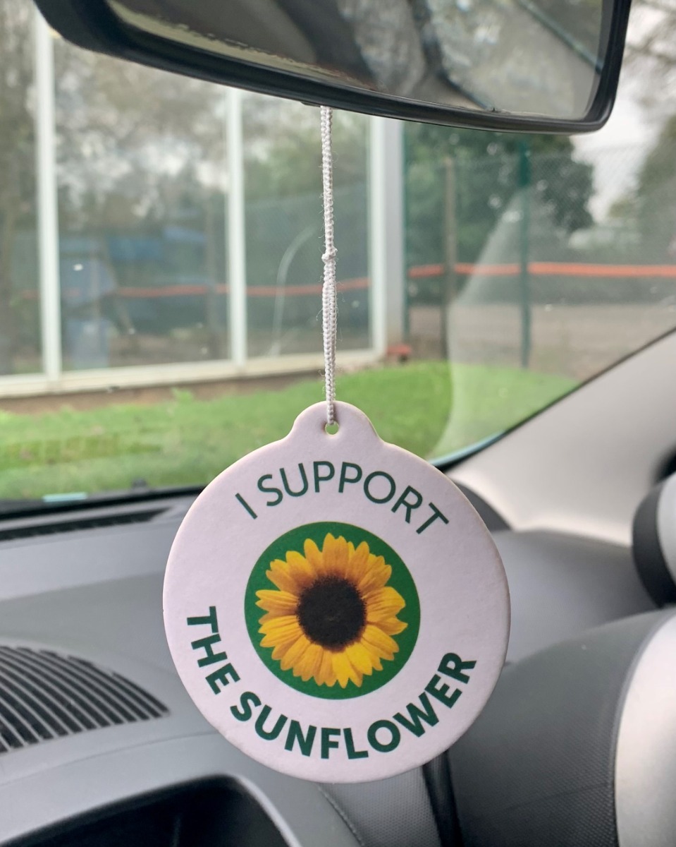 Sunflower 2024 car sticker