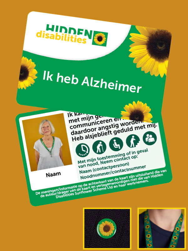 Alzheimer-Kaart -Gepersonaliseerde