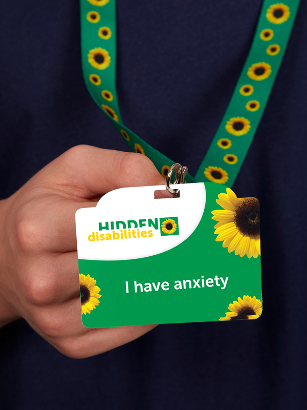 Anxiety ID Card & Lanyard with Cover