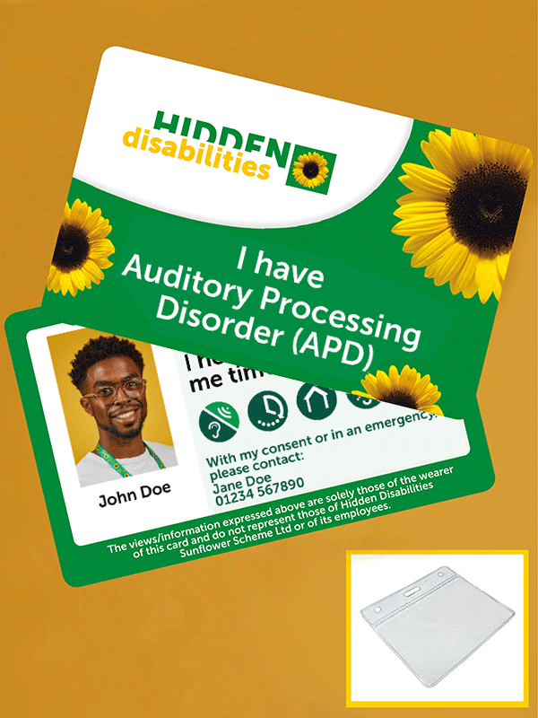 Auditory Processing Disorder (APD) Card - Personalised 