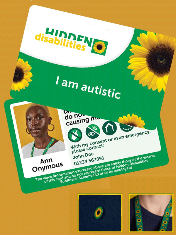 Autistische Kaart - Engelse versie