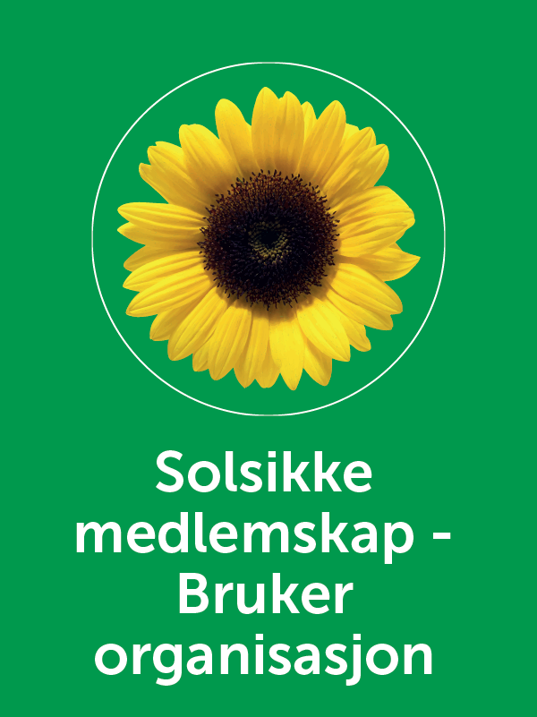  Solsikkemedlemskap - Brukerorganisasjon 
