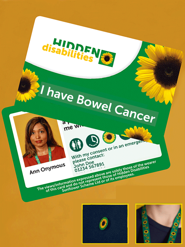 Bowel Cancer Card - Personalised
