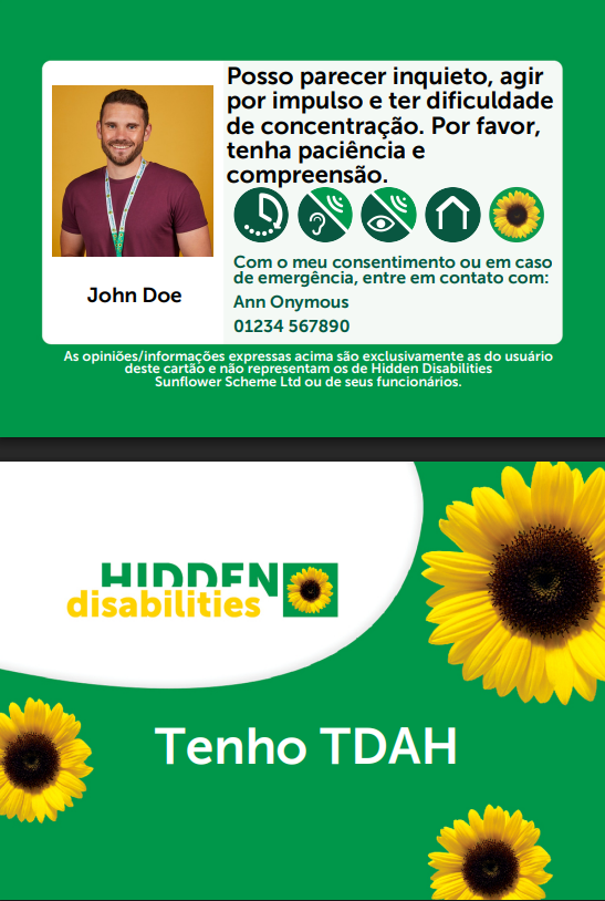 TDAH - Cartão Personalizado