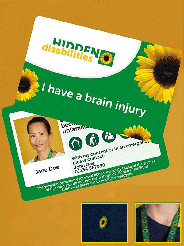 Brain Injury Card - Personalised