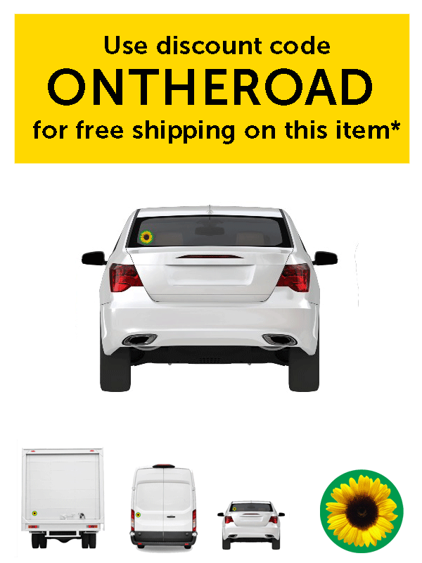 National Highways Sunflower - use ONTHEROAD to get it for FREE