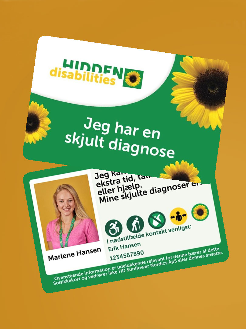 Jeg har en skjult diagnose Kort - Personligt kort
