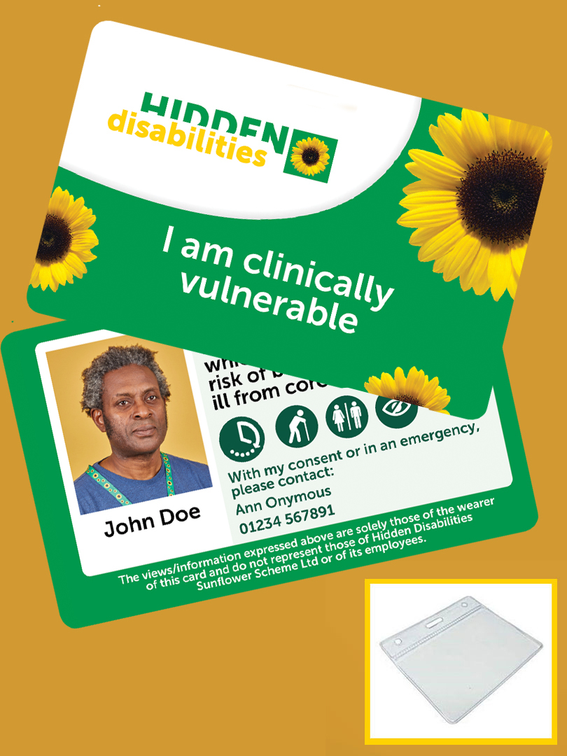 Clinically Vulnerable Card - Personalised