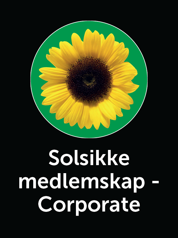 Solsikkemedlemskap – for større virksomheter med flere lokasjoner i Norge og/eller Skandinavia