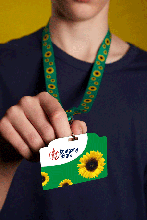 Corporate Sunflower Card