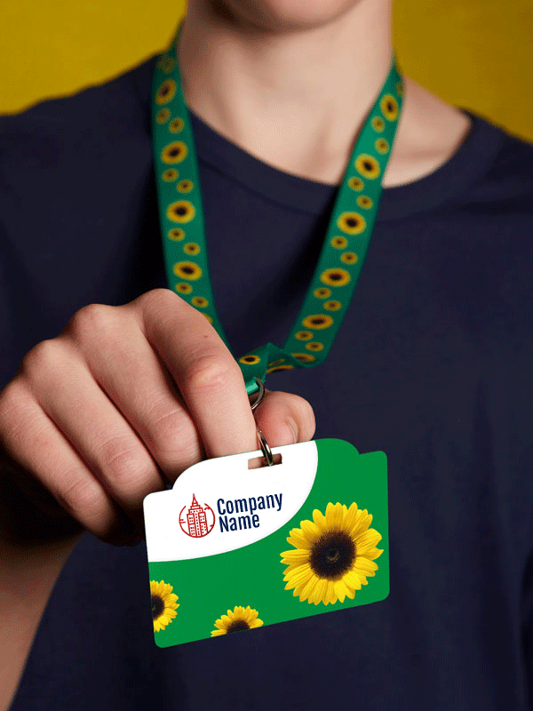 Corporate Sunflower Card