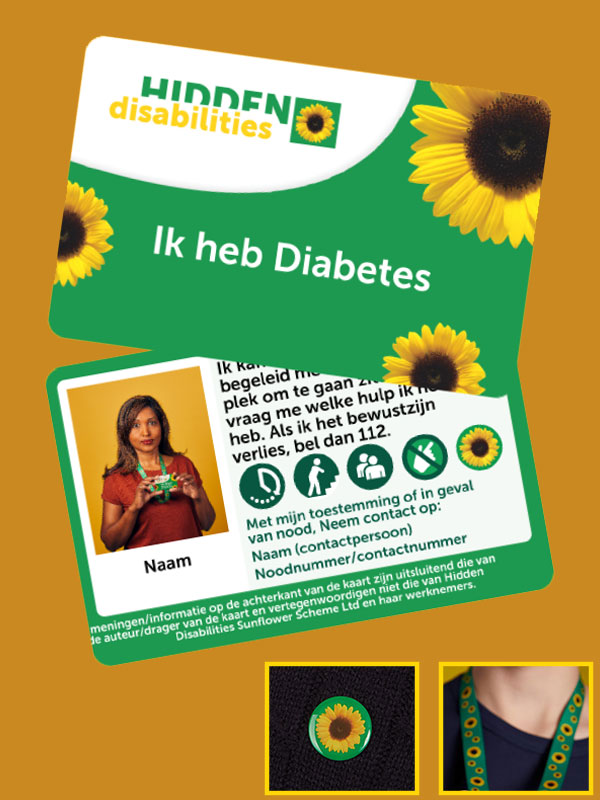 Diabeteskaart - Gepersonaliseerde