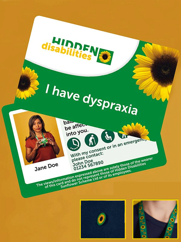 Dyspraxia Card - Personalized