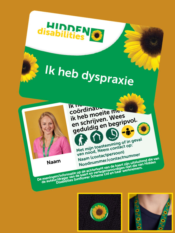 Dyspraxie Kaart- Gepersonaliseerde 