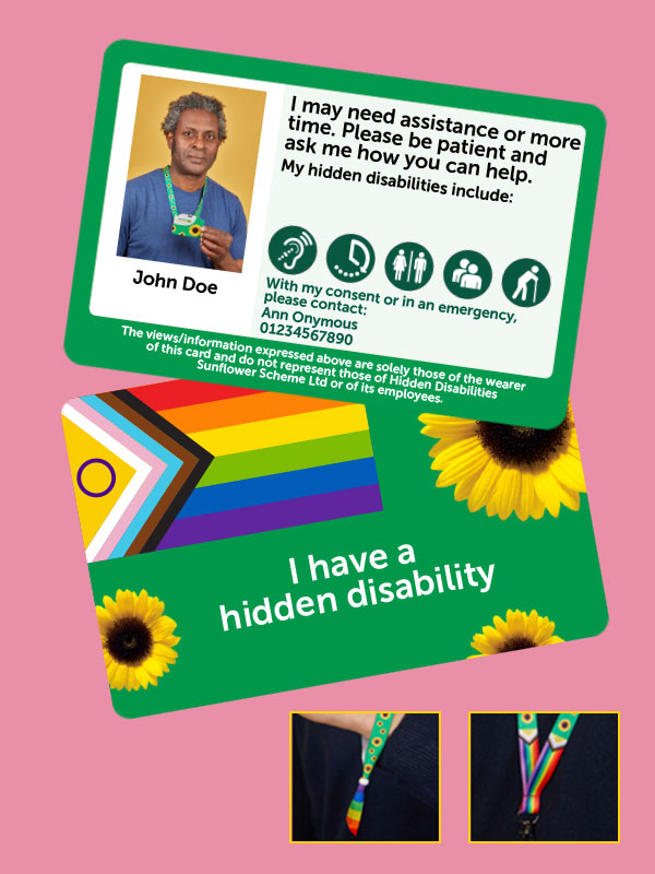 Personalizowana Karta Ukrytej Niepełnosprawności Pride 