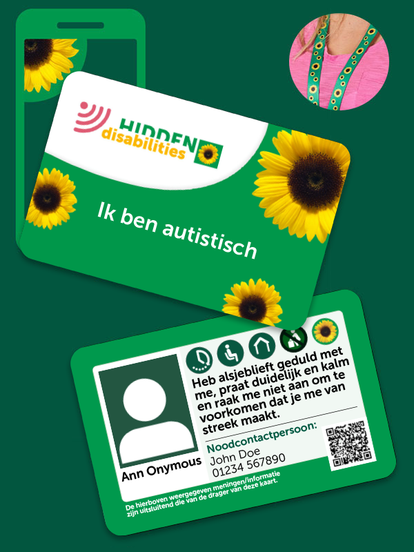 Sunflower Extra - Autistische Kaart