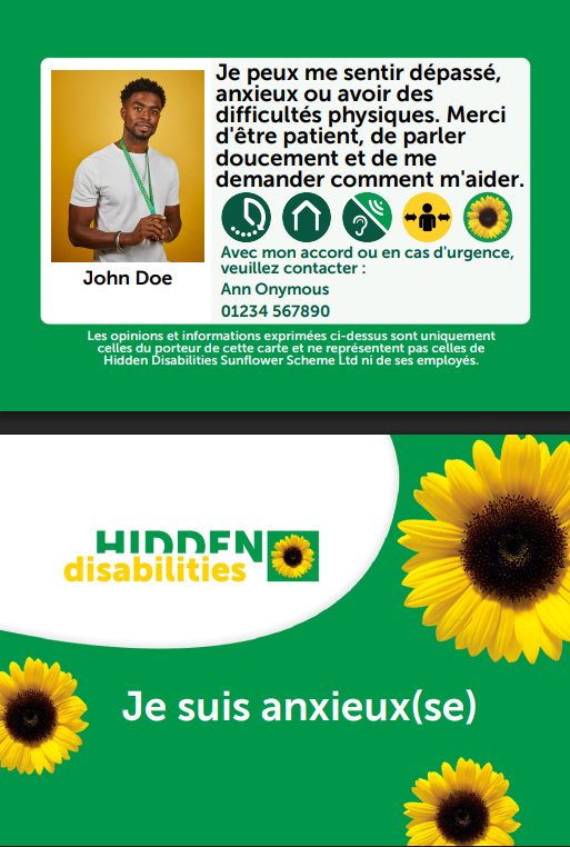French Anxiety Personalised Card