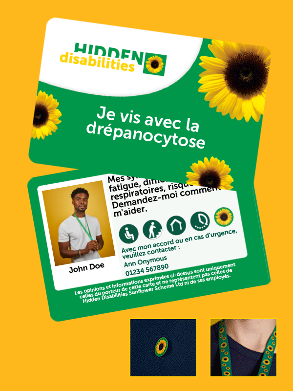 Carte de drépanocytose – personnalisée