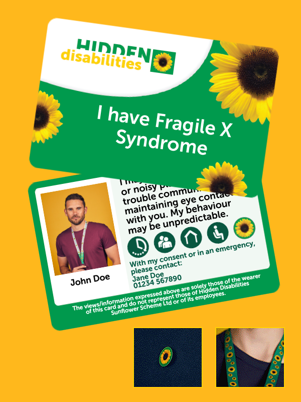 Fragile X Syndrome Card - Personalised 