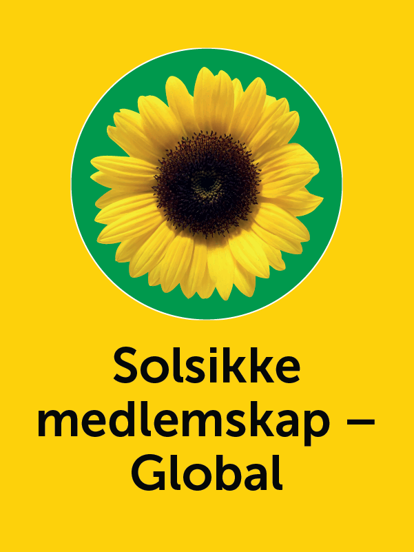 Solsikke medlemskap – Global