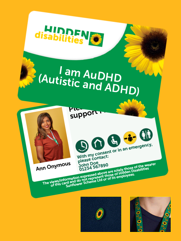 AuDHD Kaart - Engelse versie