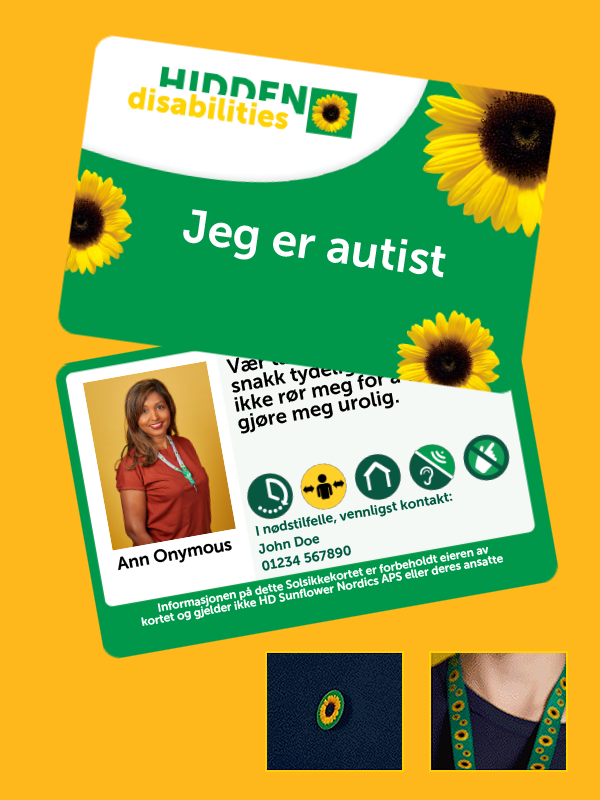 Autist kort - Personlig