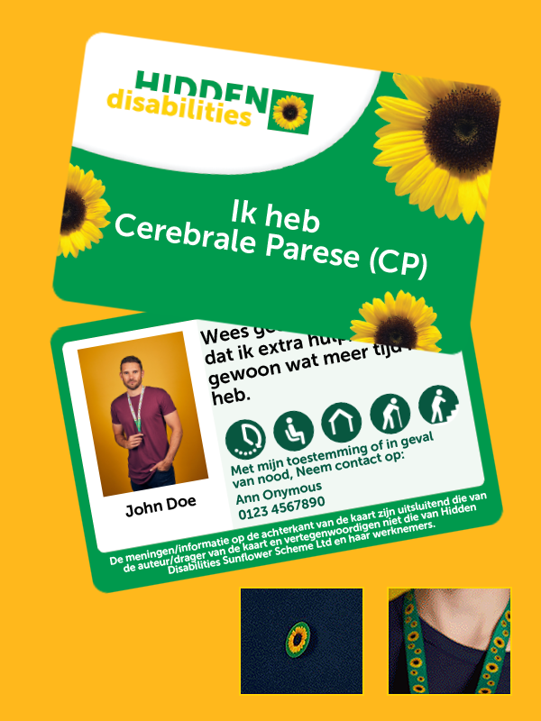 Cerebrale Parese (CP) Kaart -Gepersonaliseerde