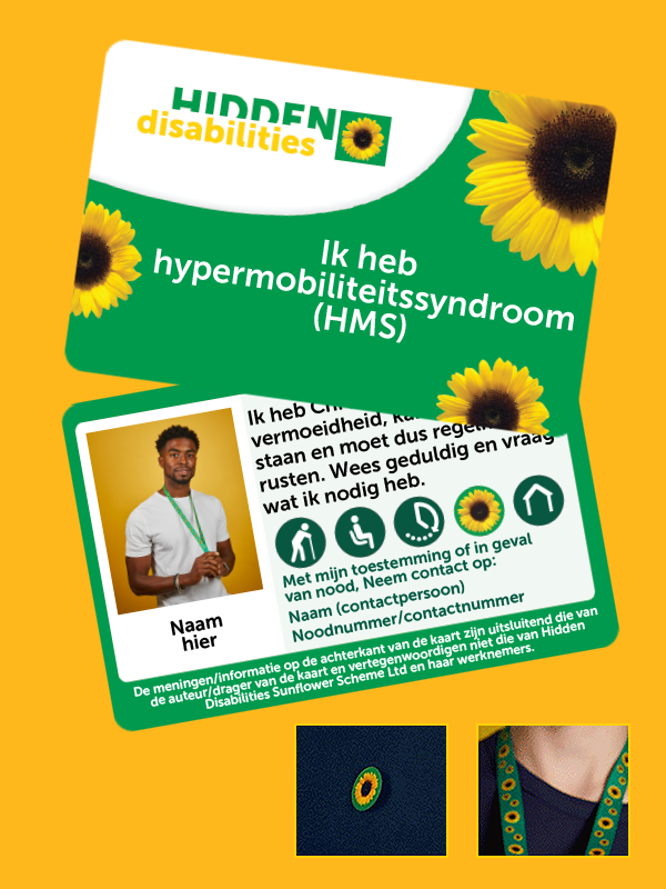 Hypermobiliteitssyndroom (HMS) Kaart - Gepersonaliseerde