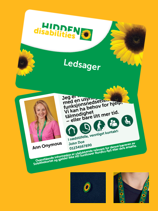 Ledsager Kort - Personlig 