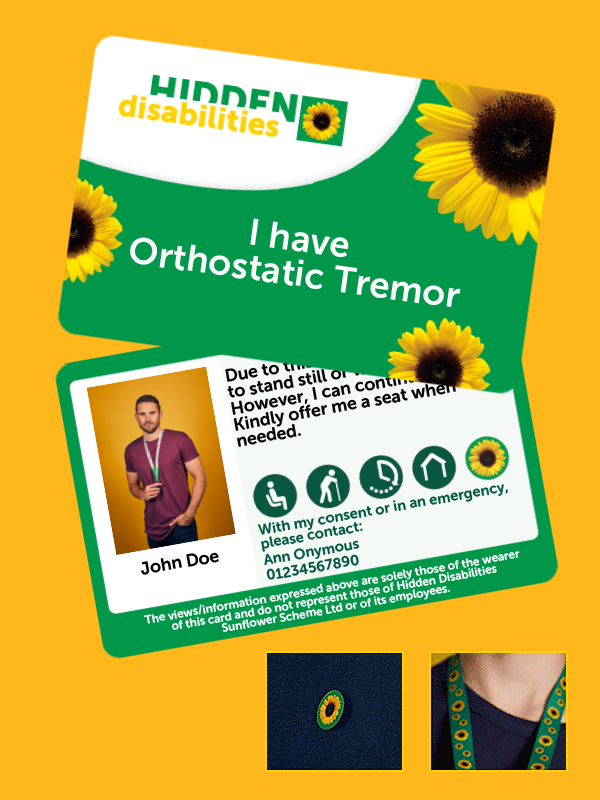 Orthostatische Tremor Kaart - Engelse versie