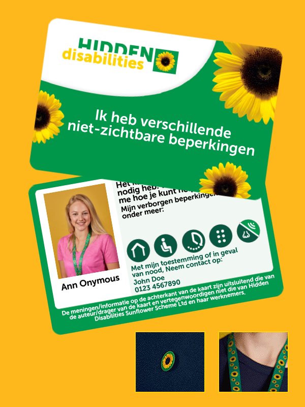 *Meerdere Niet-Zichtbare Beperkingen Kaart - Gepersonaliseerde