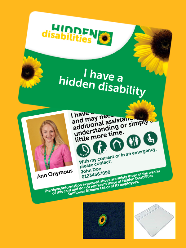 *Hidden Disability Card - Personalised