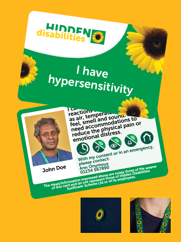 Hypersensitivity Card - personalised