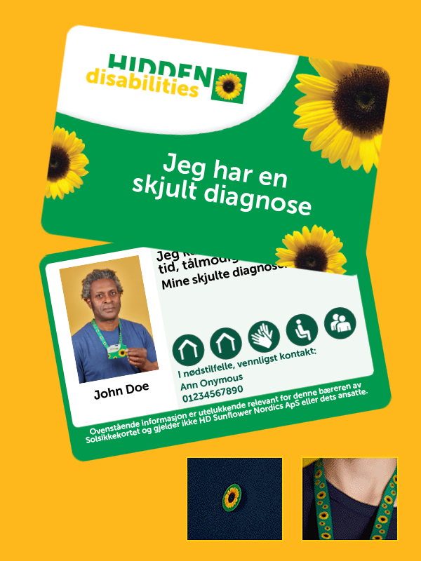 Jeg har en skjult diagnose Kort - Personligt kort