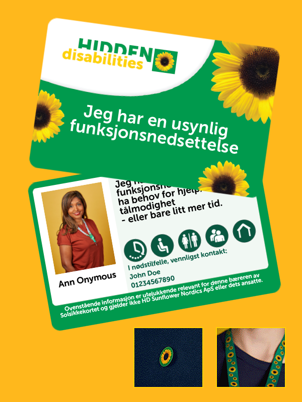 Usynlig funksjonsnedsettelse  Kort – Personlig