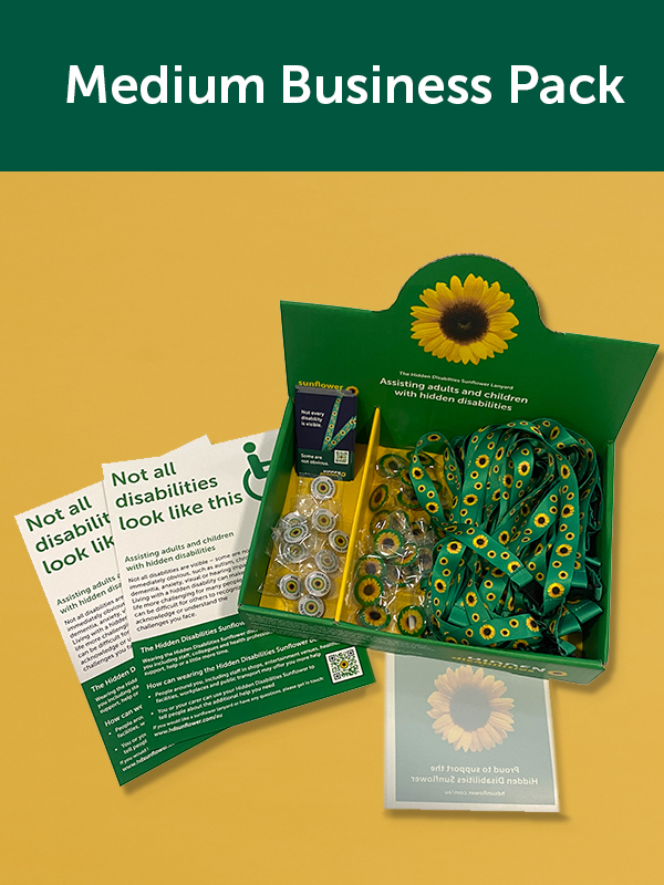 Medium Sunflower Business pack