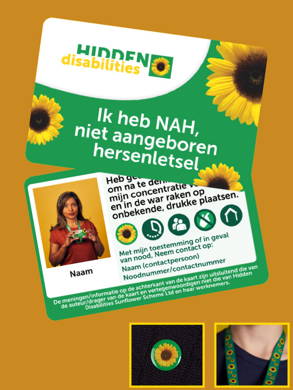 Niet aangeboren  hersenletsel Kaart - Gepersonaliseerde