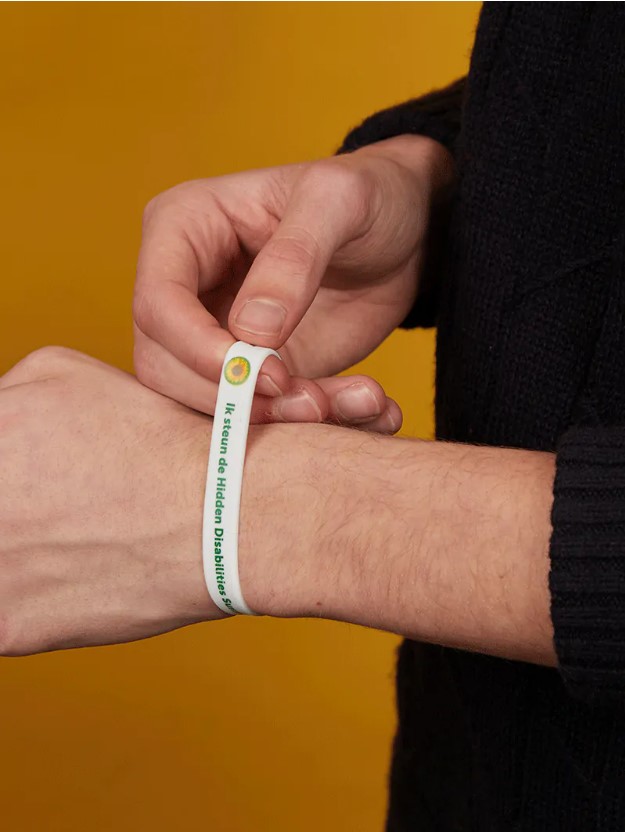 Pak van 25 Supporterspolsbandjes