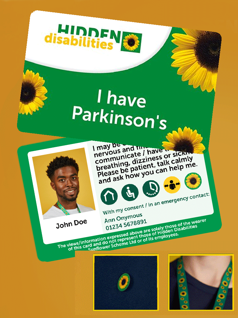 Parkinson-Kaart -  Engelse versie