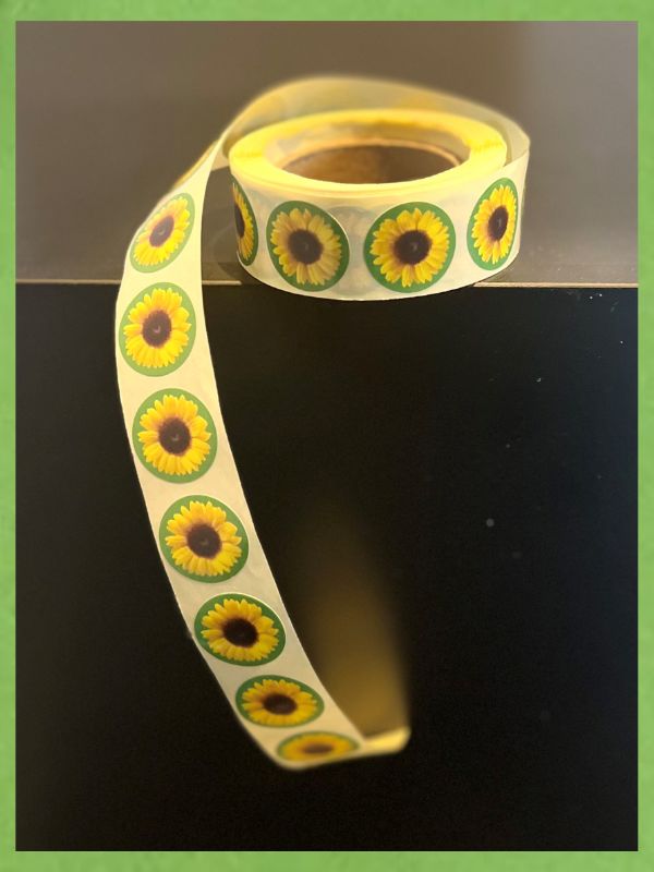 Roll of Mini Stickers