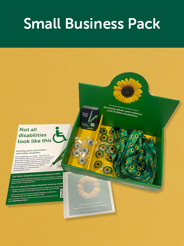 Small sunflower business pack
