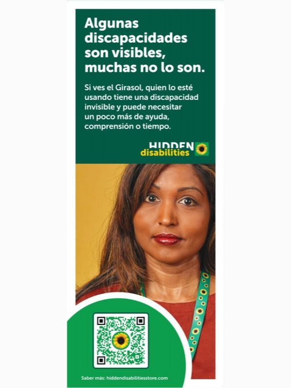 Sunflower Roller Banners in Spanish