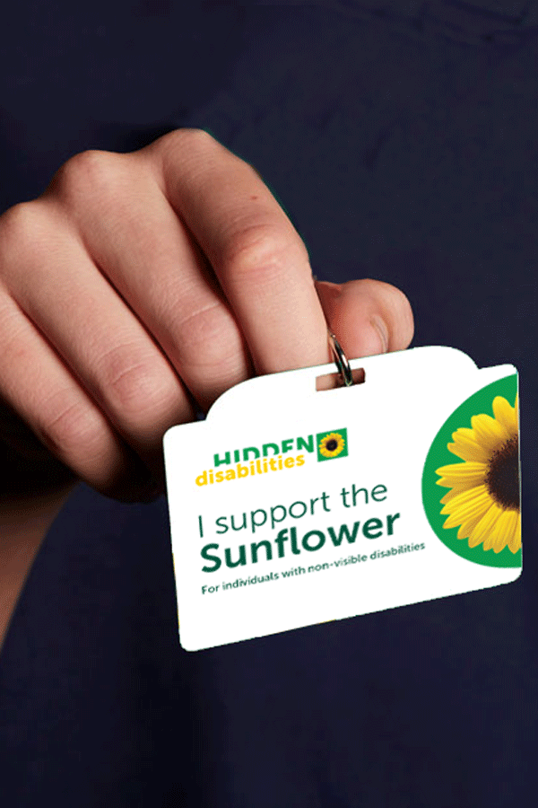 Sunflower Supporter card