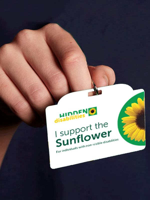 Sunflower Supporter card