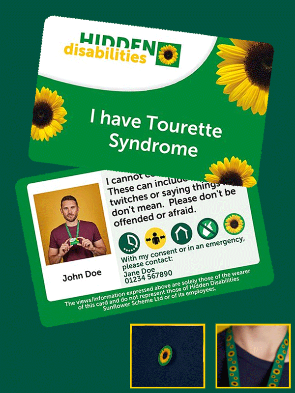 Tourette Syndrome Card - Personalized