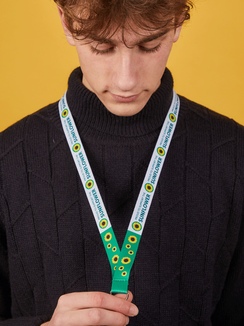 Cordón de Apoyo con Tarjeta, Funda e Insignia