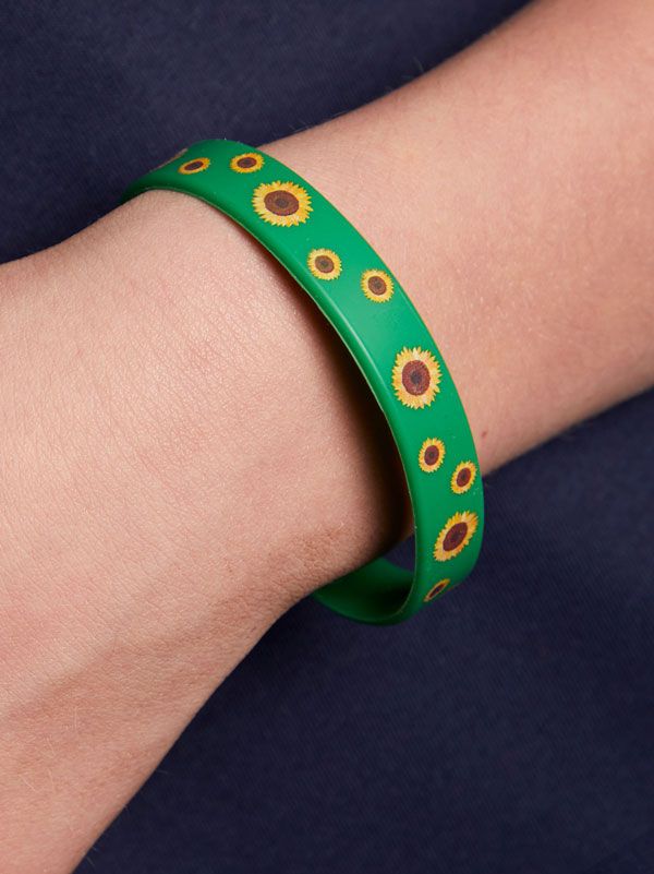 Sunflower wristband 2025