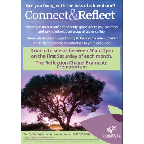 Reflect & Connect Event, 1st Saturday of Each Month