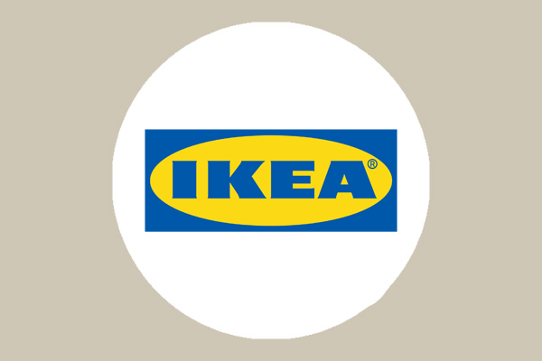 IKEA Logo in a circle