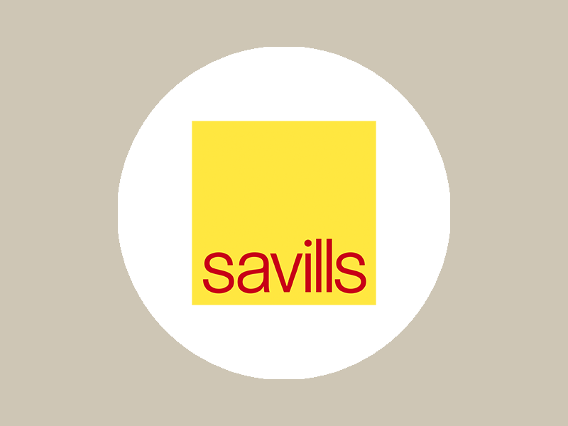 Savills logo.